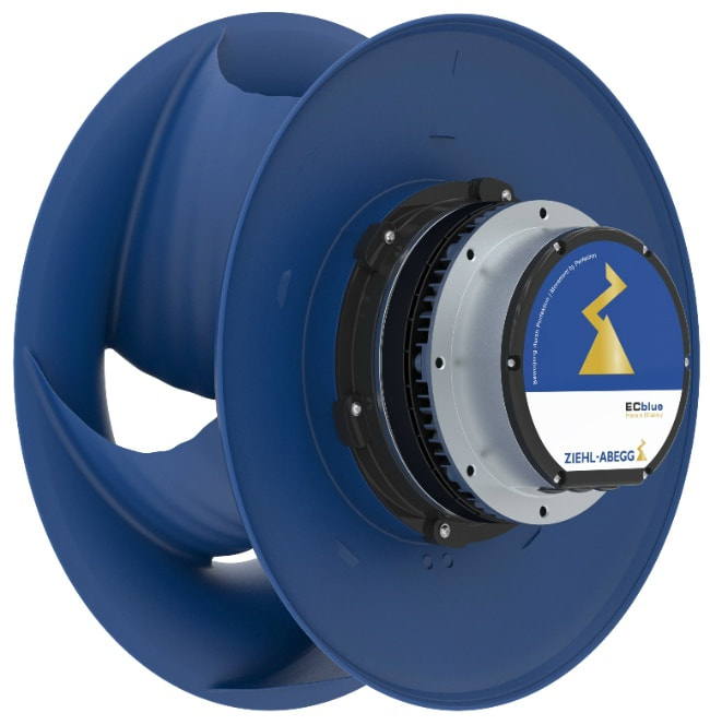 ec fan centrifugal air conditioning HVAC energy efficiency germany EU Europe