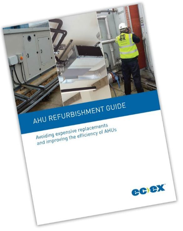 AHU condensing unit condenser HVAC air conditioning refrigeration maintenance refurbishment savings