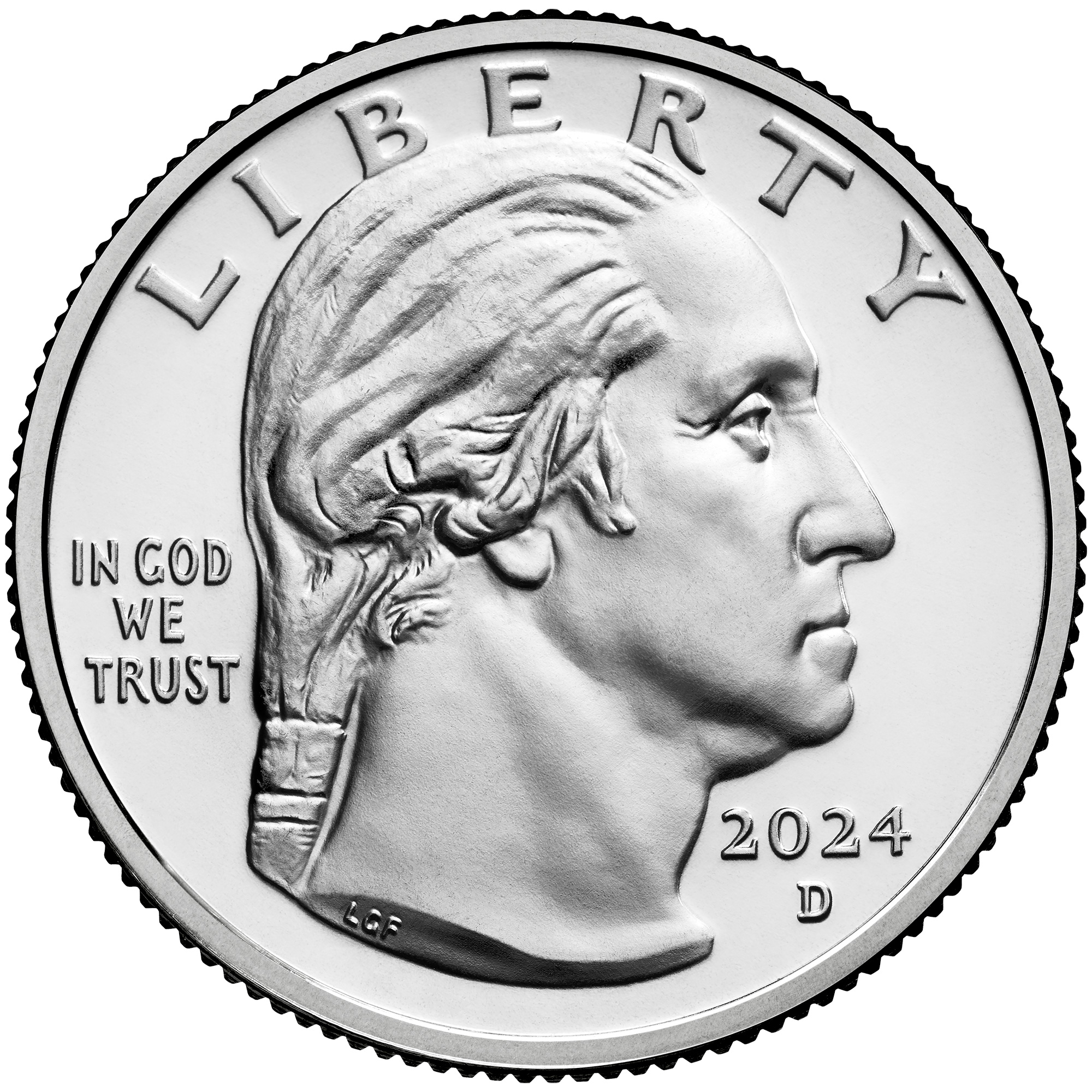 Image shows a depiction of George Washington