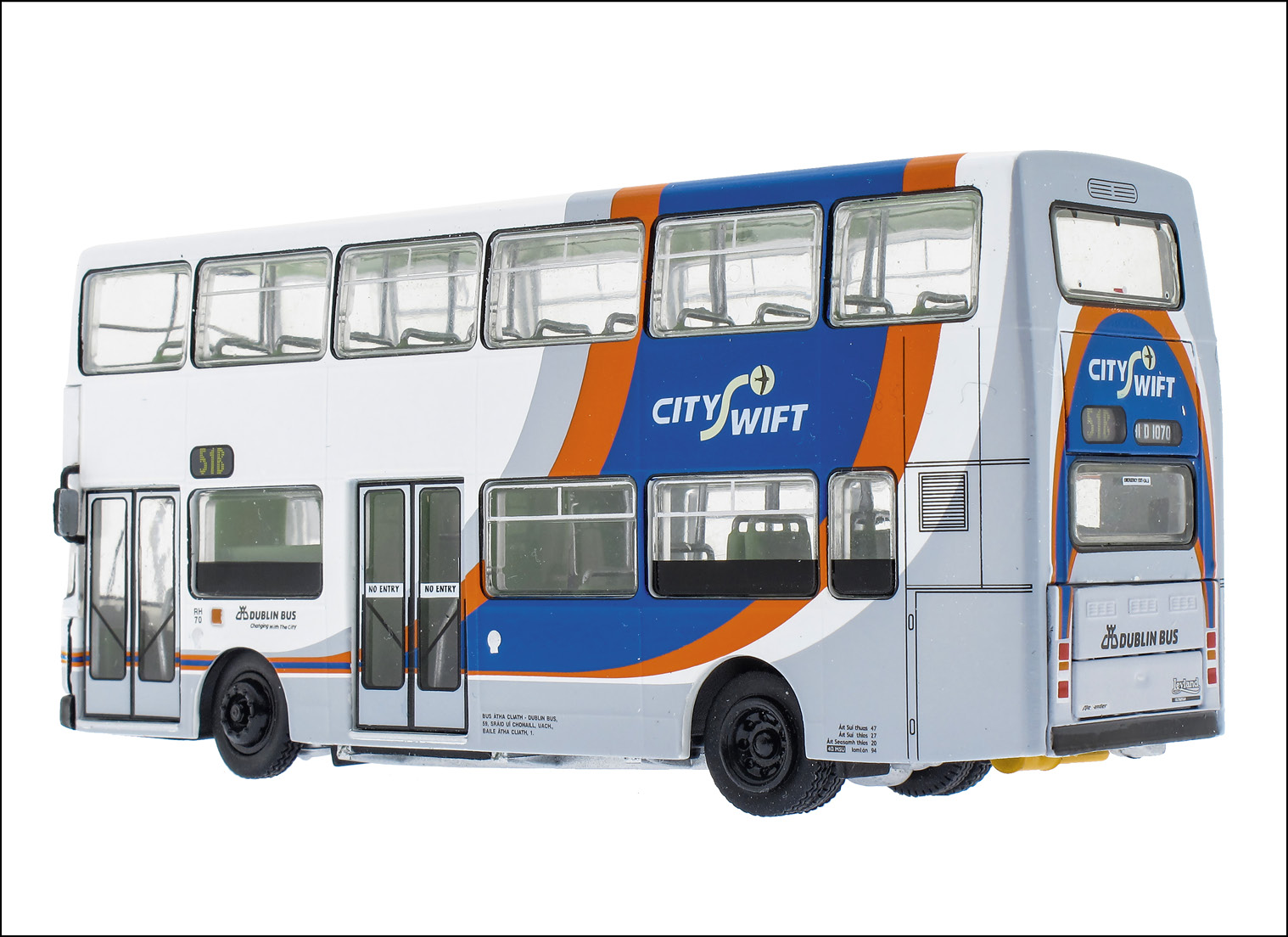 Irish Railway Models announces a new run of 1/76 scales Dublin buses