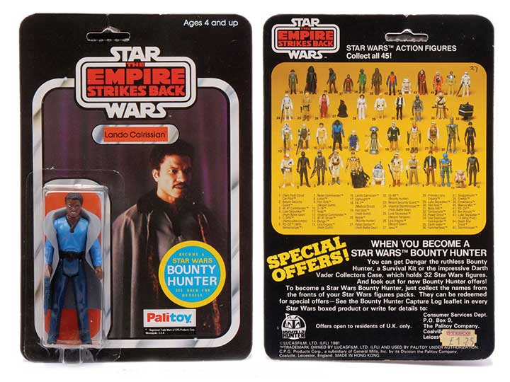 Star Wars action figure price guide Collectors Club of Great Britain