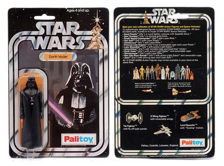 Star Wars action figure price guide Collectors Club of Great Britain