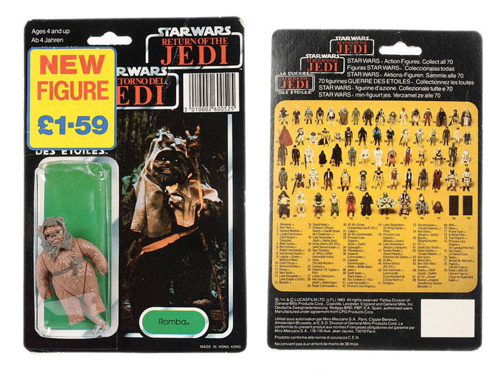 Star Wars Vintage Action Figure Price Guide Collectors Club of Great
