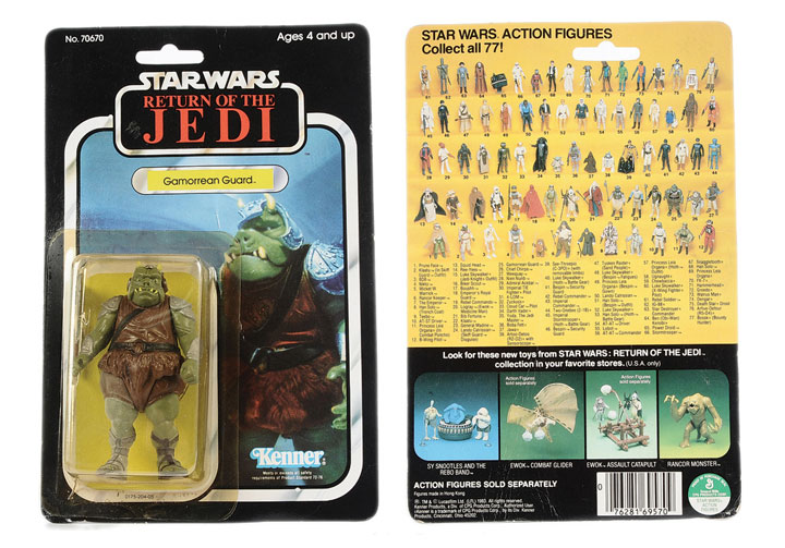 Star Wars Vintage Action Figure Price Guide Collectors Club of Great