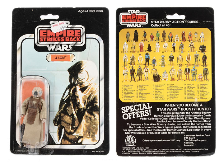 Star Wars Vintage Action Figure Price Guide Collectors Club of Great Britain