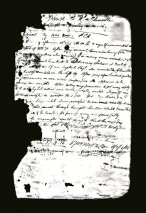 Private David D Munro's account of Robert de Glanville's death.