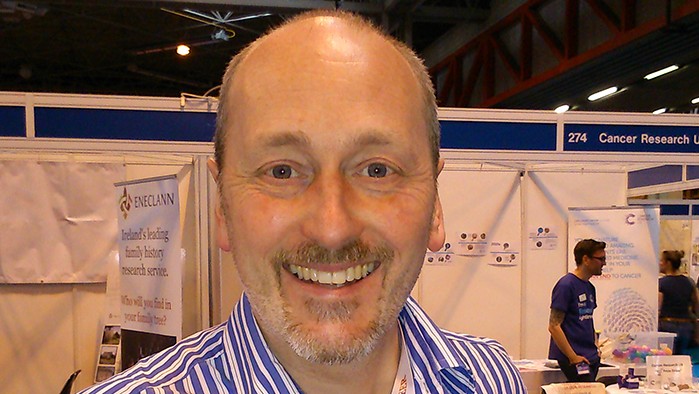 Simon Wills - who discovered a descendant of the man who shot the sharp shooter who shot Nelson at Trafalgar!