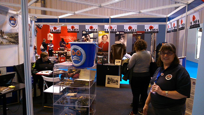 The Western Front Association stand.
