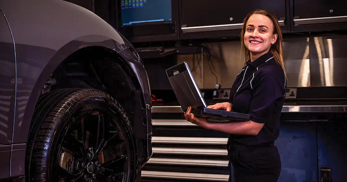 JLR staff get EV-trained - Land Rover Monthly