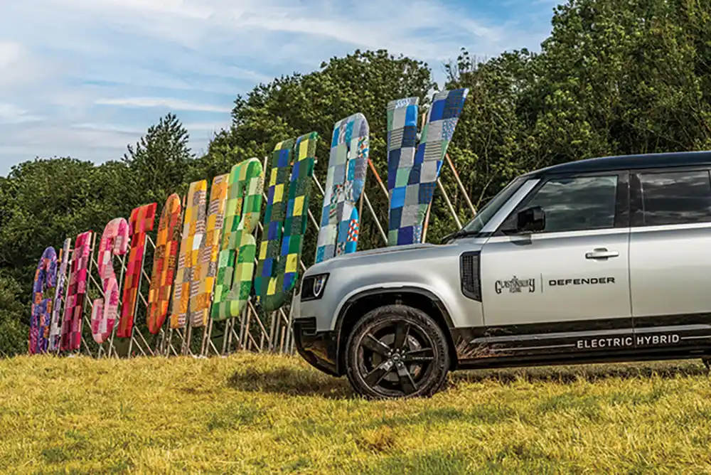 Defender teams up with Glastonbury Land Rover Monthly