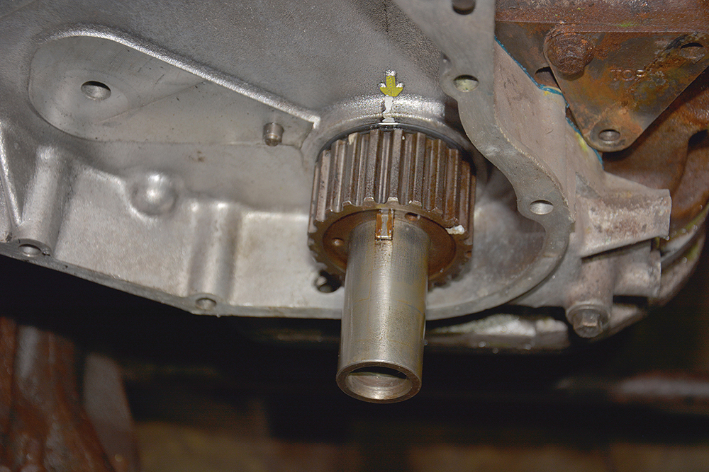 Repair a damaged Timing Belt Housing Land Rover Monthly