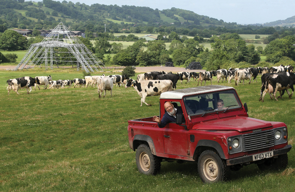 The Landy Man of Glastonbury Land Rover Monthly