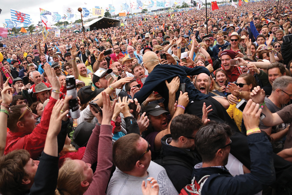 The Landy Man of Glastonbury Land Rover Monthly