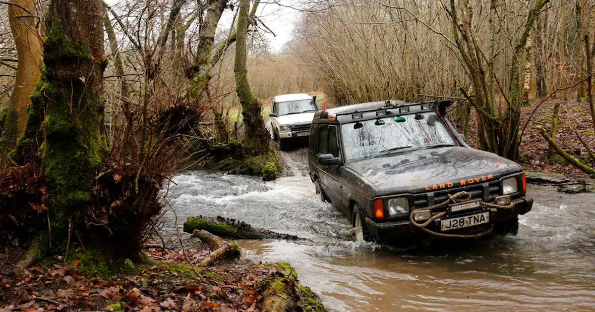 Navigating floodwater - Land Rover Monthly