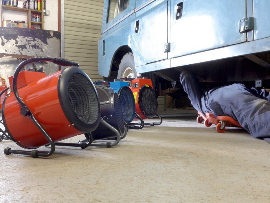 Best workshop electric space heaters - Land Rover Monthly