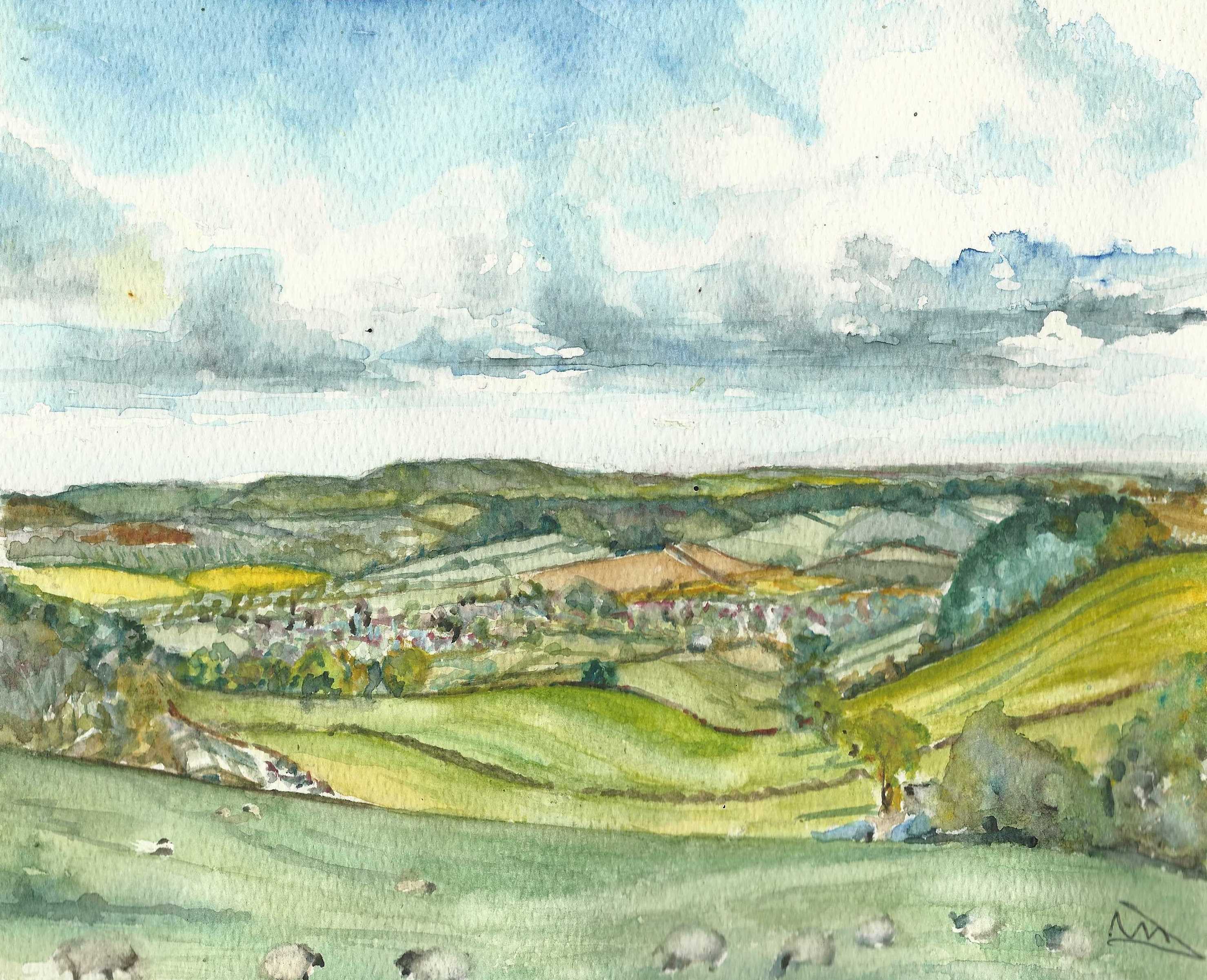 Somerset Scene Way by Mike Duffett