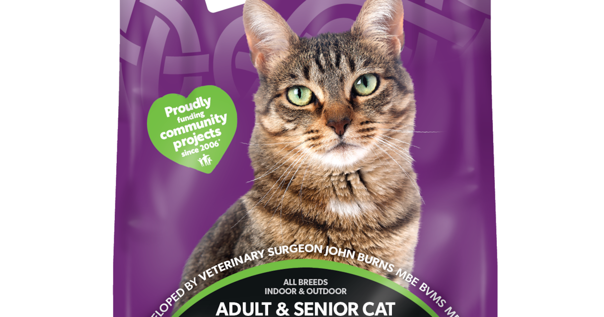 Burns launches new range of dry food for cats Pet Product Marketing