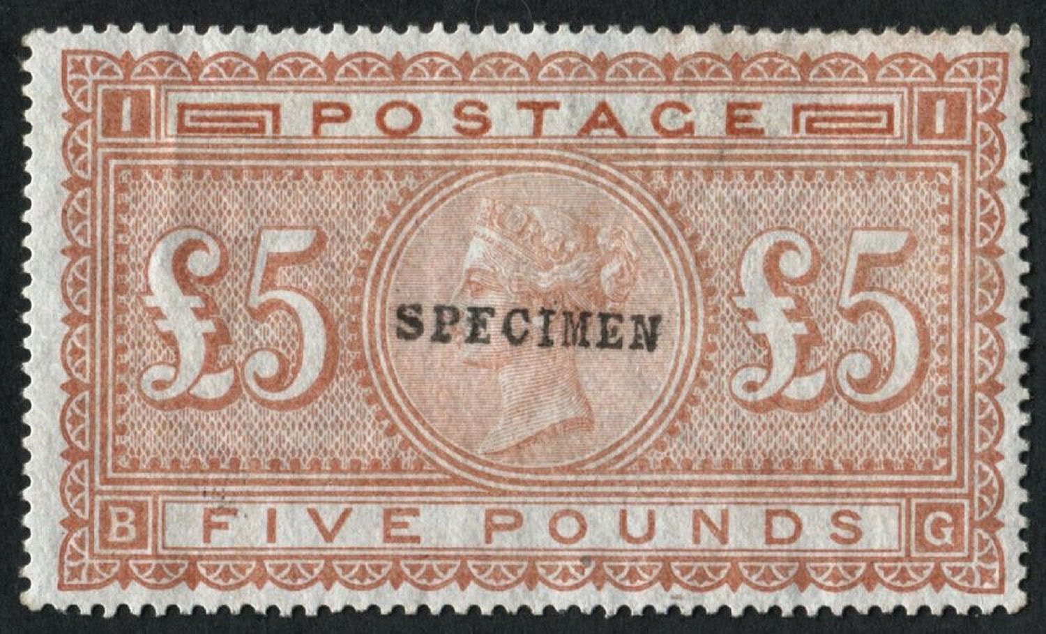 Prices paid for… the £5 Orange All About Stamps