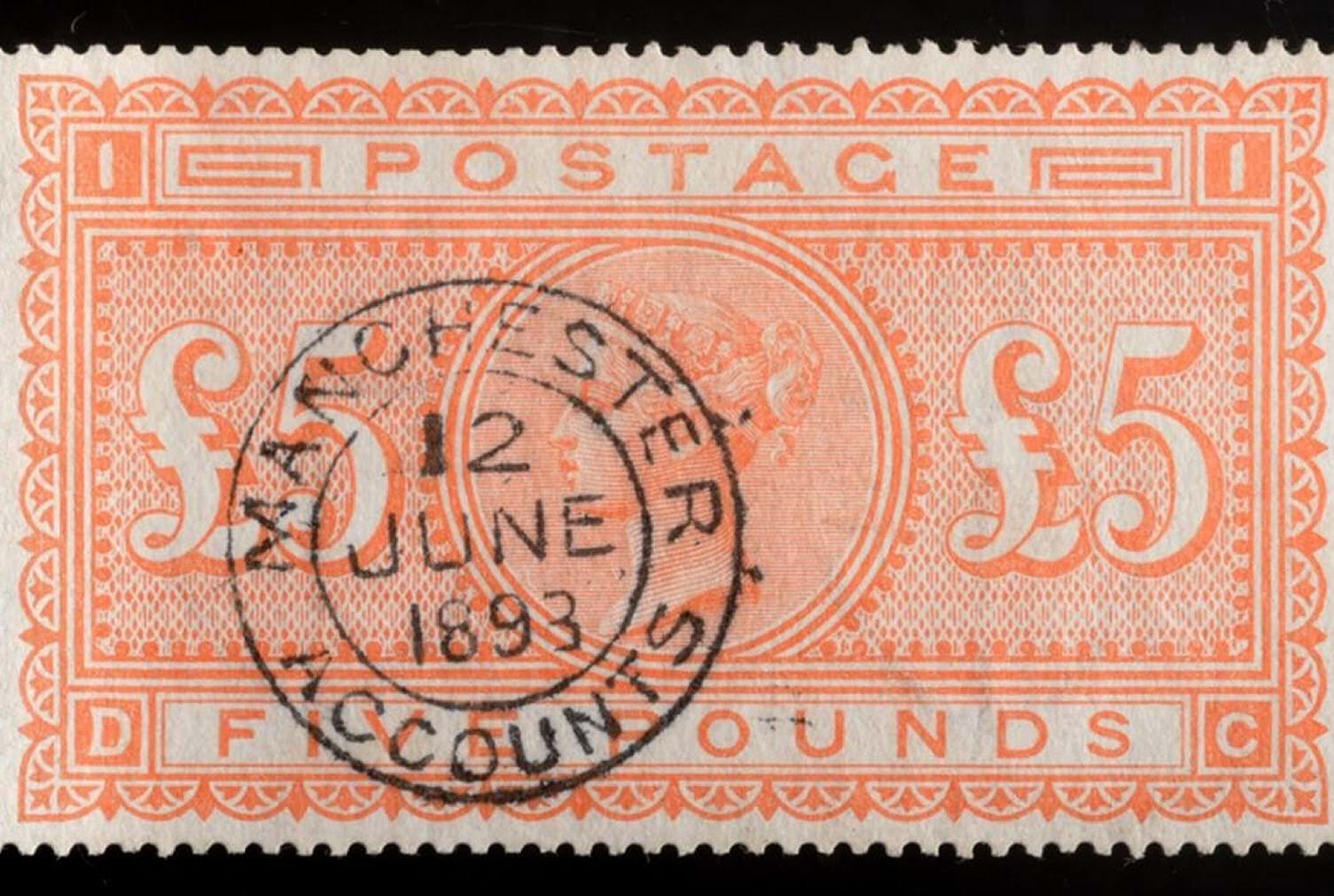 Prices paid for… the £5 Orange All About Stamps