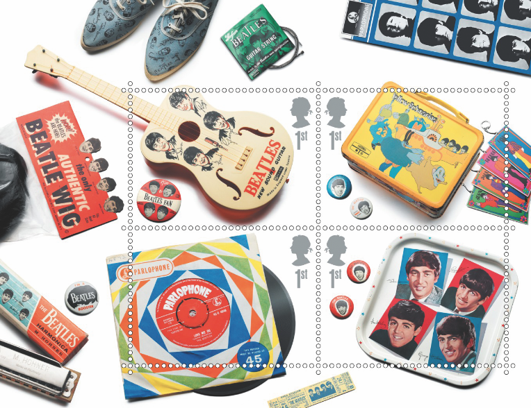 Beatles stamps 2007 a classic GB stamp set All About Stamps