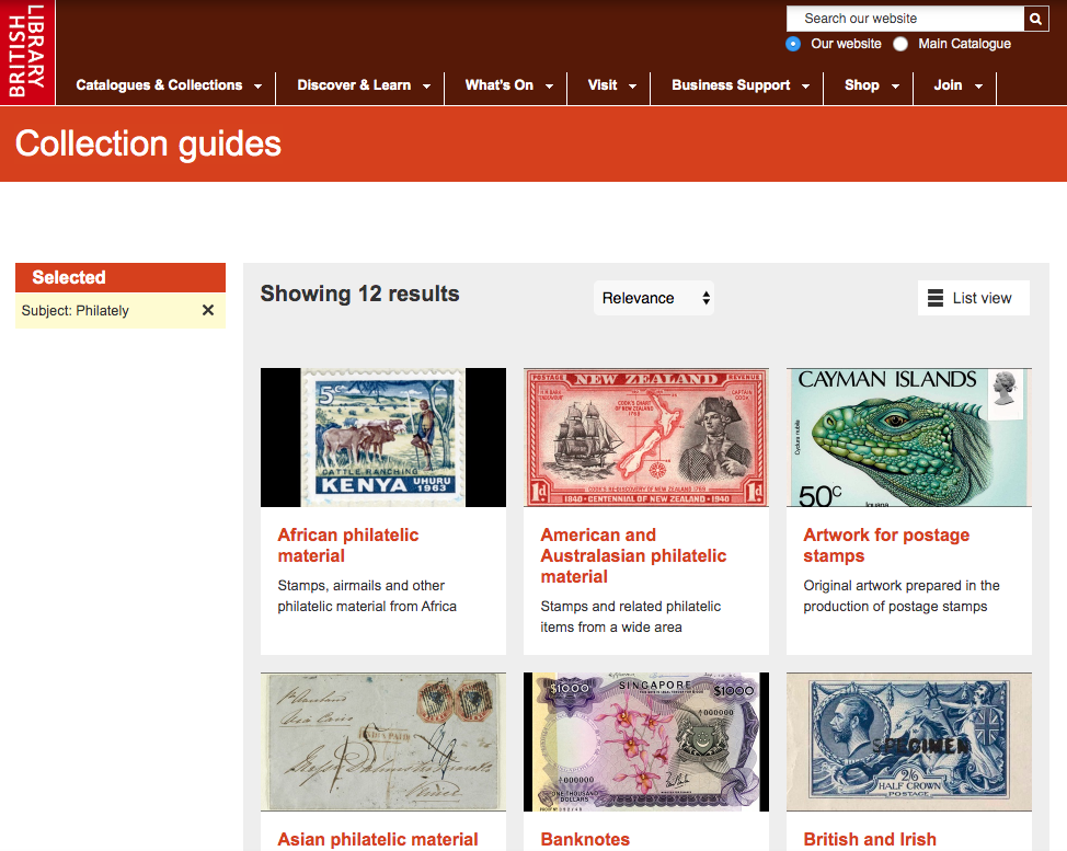 Five websites to help your collecting All About Stamps