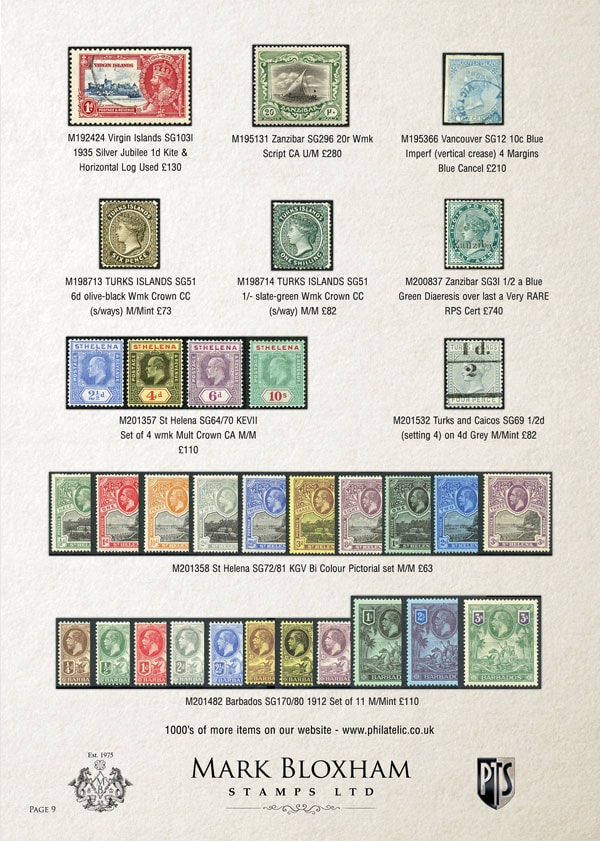 Mark Bloxham Stamps Ltd All About Stamps