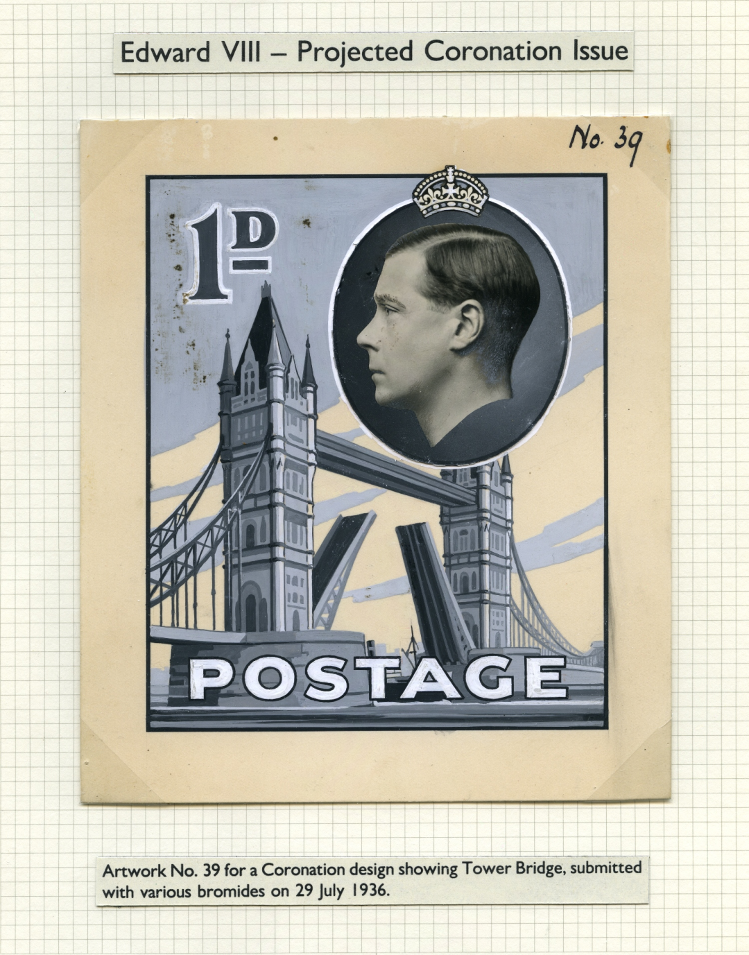 King Edward VIII stamps stamps for a coronation that never took place