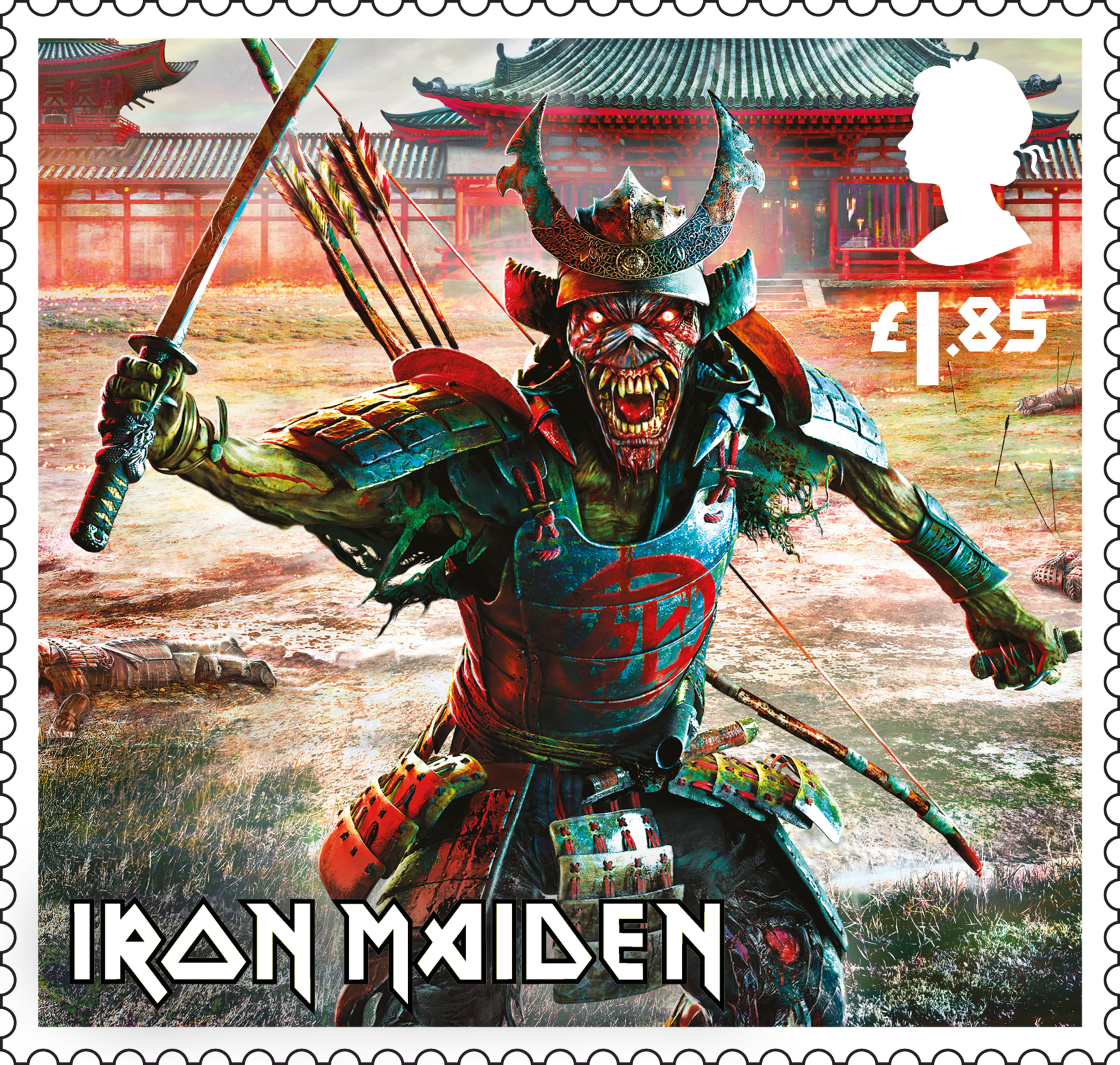 Royal Mail reveal Iron Maiden stamps All About Stamps