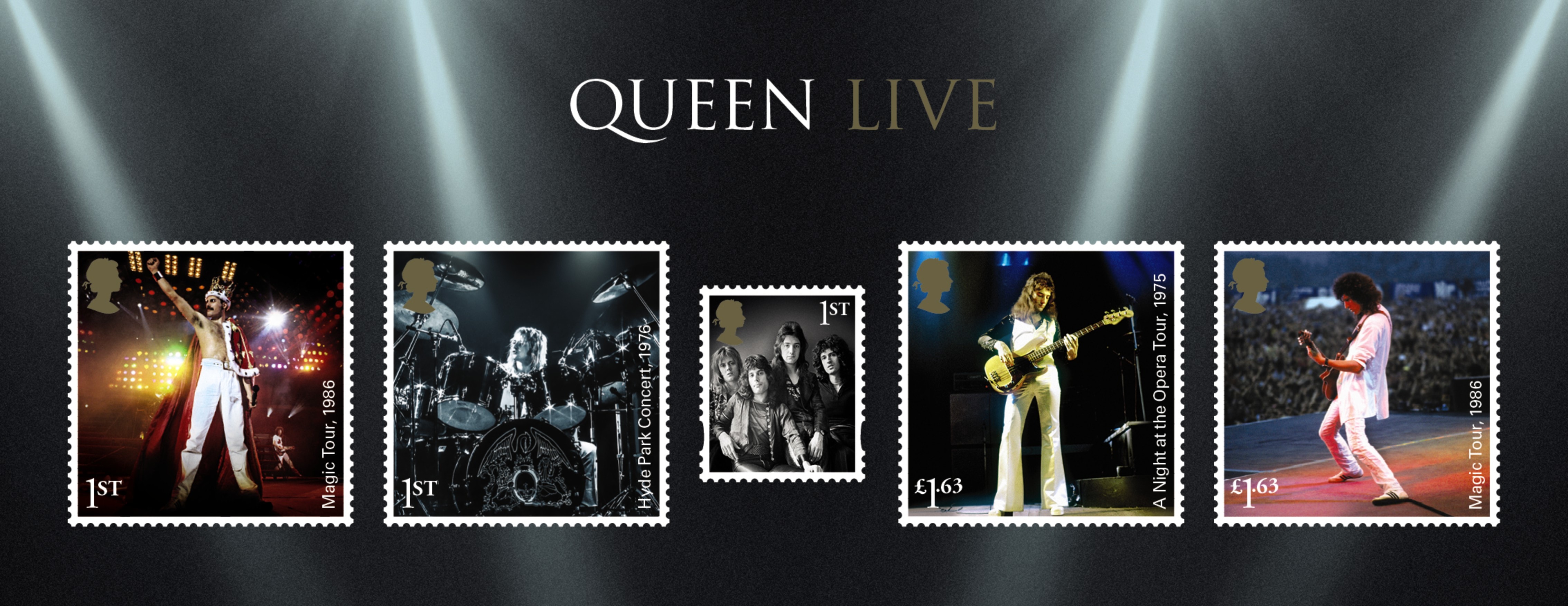New stamps honour rock band Queen All About Stamps