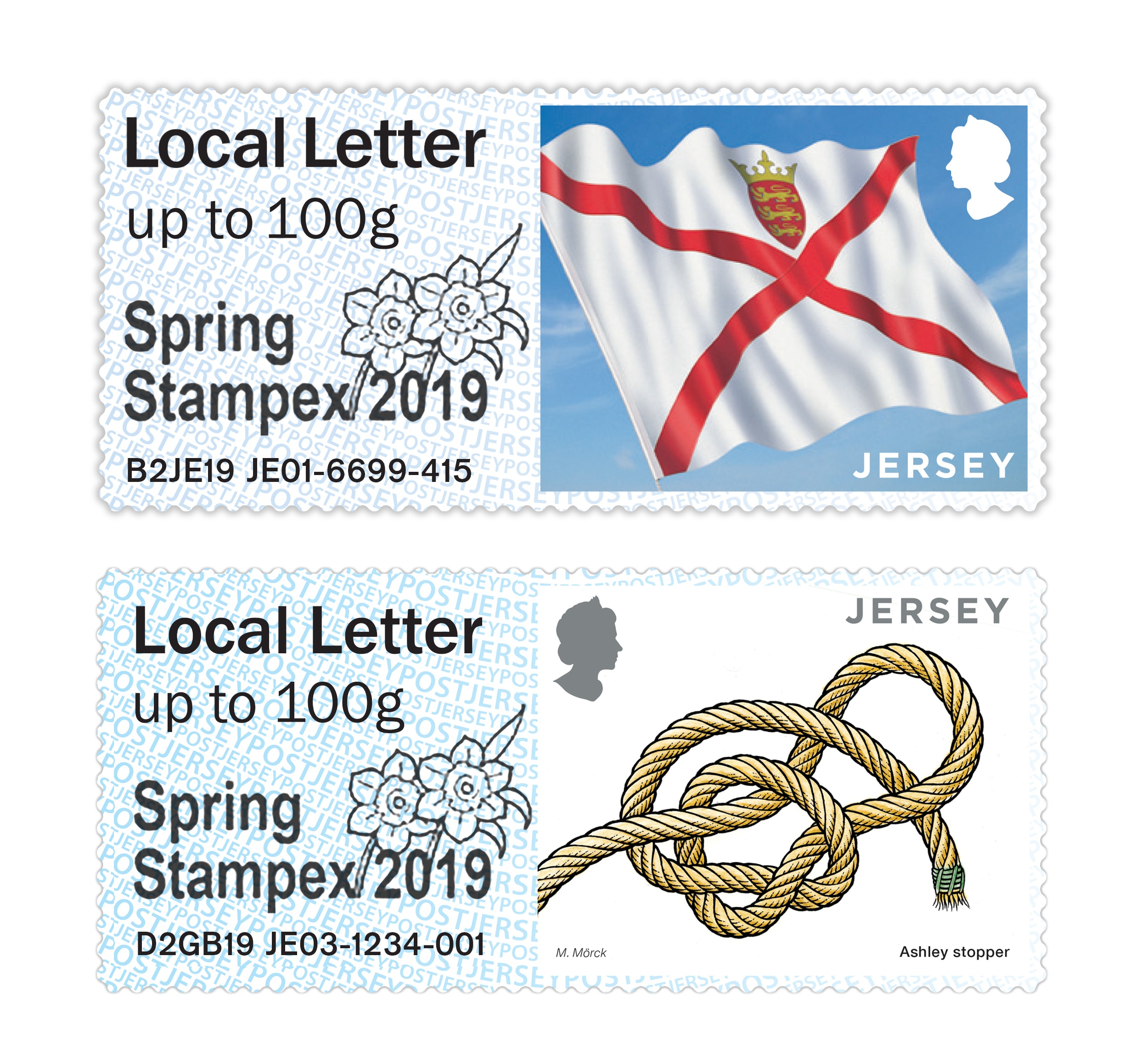 Jersey Stamps 2019 Durrell Saving Primates Post & Go, 13 February