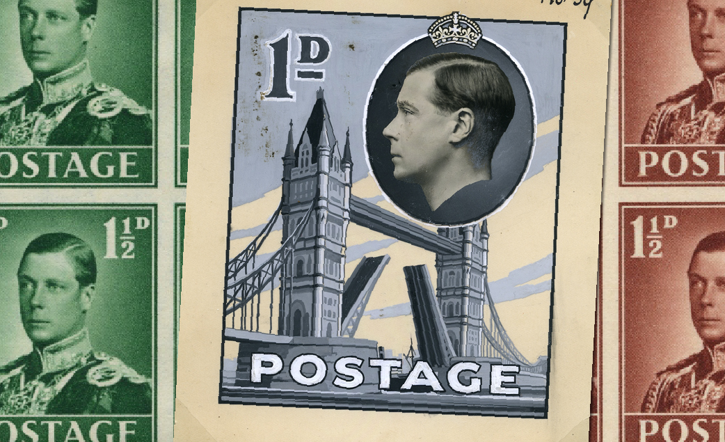 King Edward VIII stamps stamps for a coronation that never took place