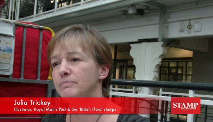 Stamp collecting video Royal Mail Post&Go interview with 'British