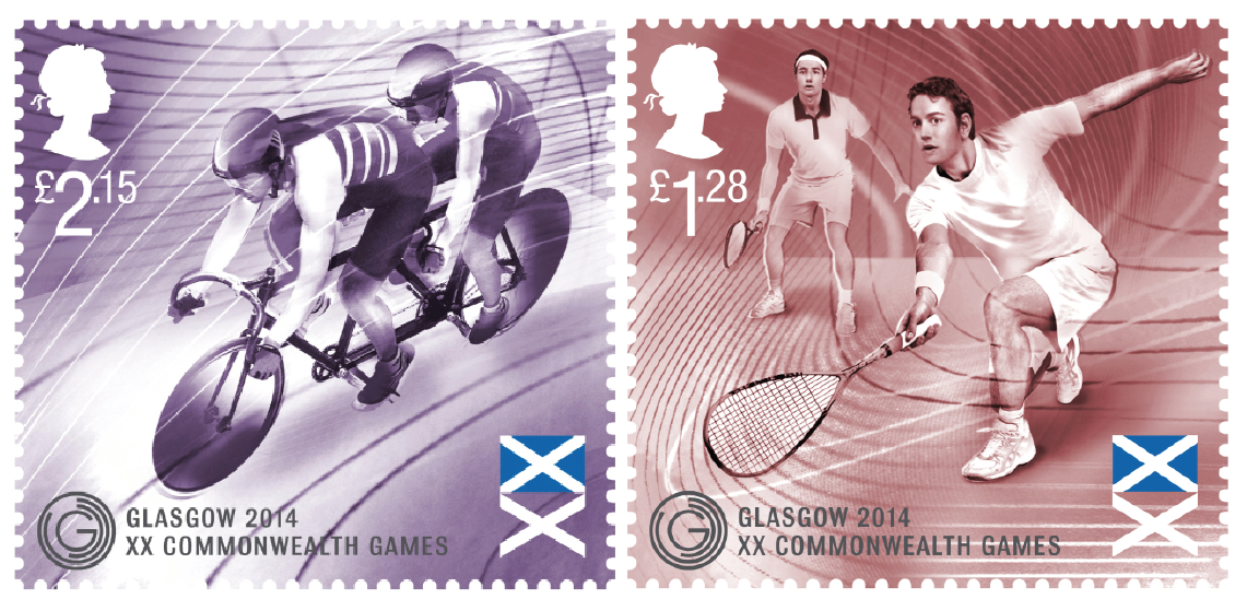Royal Mail stamps Glasgow Commonwealth Games stamps All About Stamps