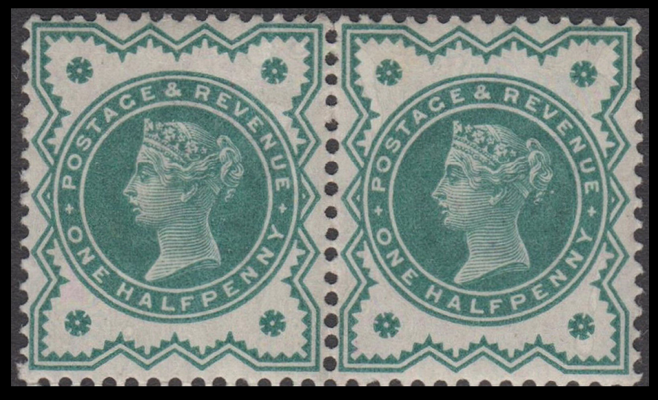 Stamp collecting guide the Victorian 1900 halfpenny bluegreen All