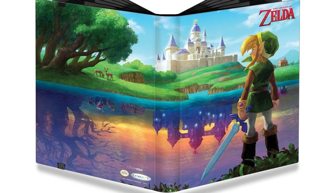 Legend of Zelda TCG deck boxes, sleeves and binders are on the way