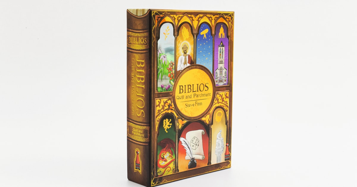 Biblios Quill and Parchment Review Tabletop Gaming