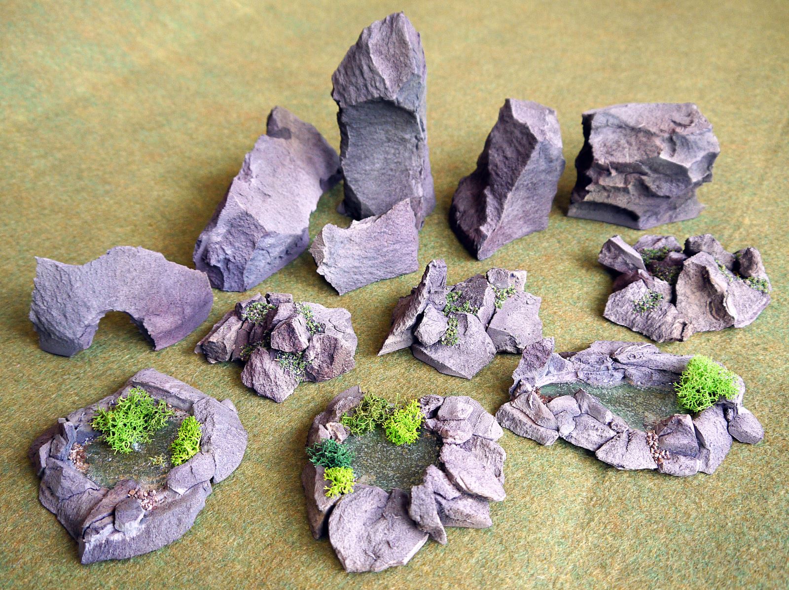 Hobby Tips: How to make rock outcrops - Tabletop Gaming