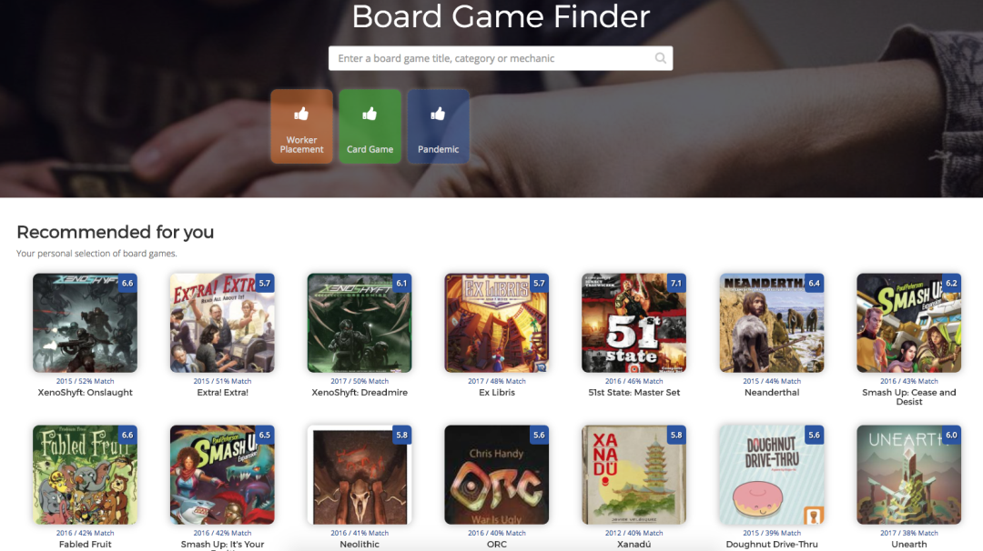 This board game search engine wants to find your next tabletop