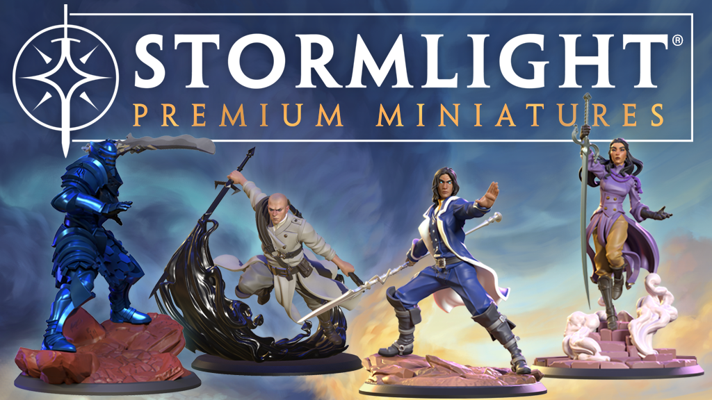 Stormlight Miniatures see Brandon Sanderson stay on top of Kickstarter