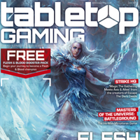 The front cover of Tabletop Gaming Magazine