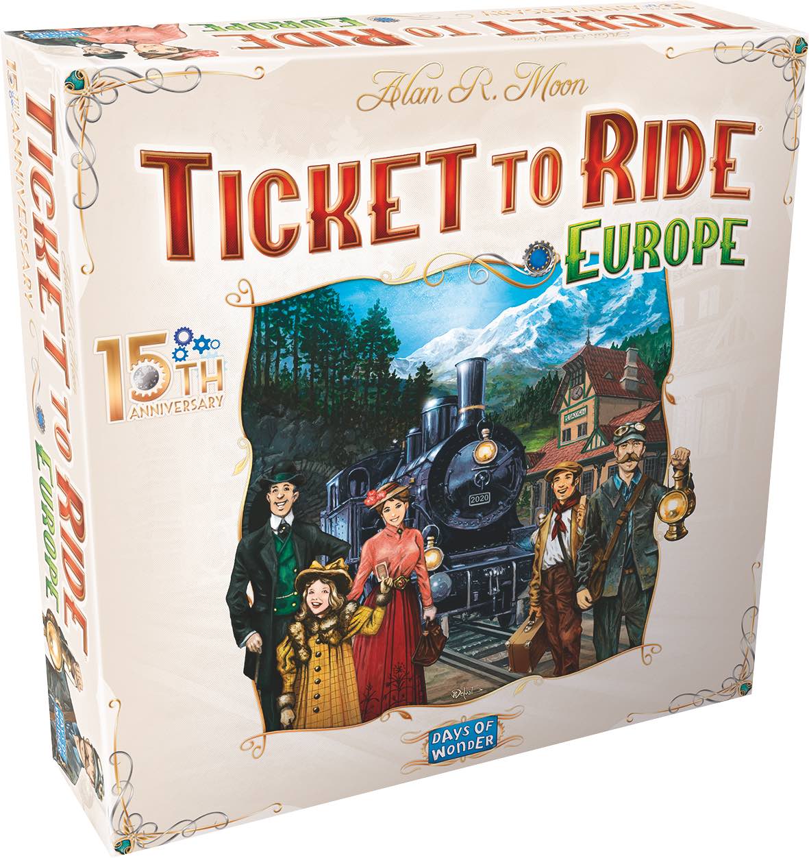 Ticket To Ride Europe 15th Anniversary Edition Review Tabletop Gaming