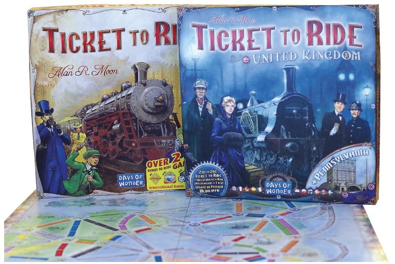 Ticket To Ride United Kingdom Tabletop Gaming