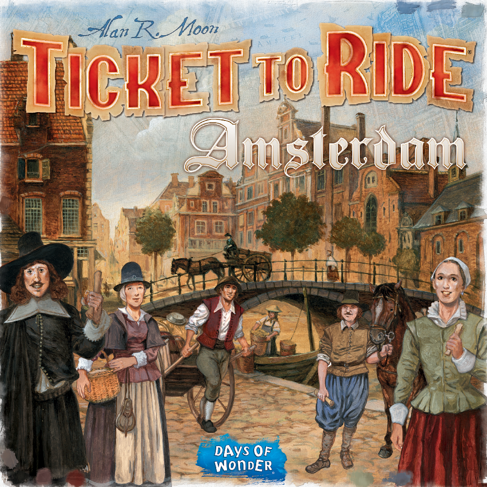 Ticket to Ride Amsterdam Announced Tabletop Gaming