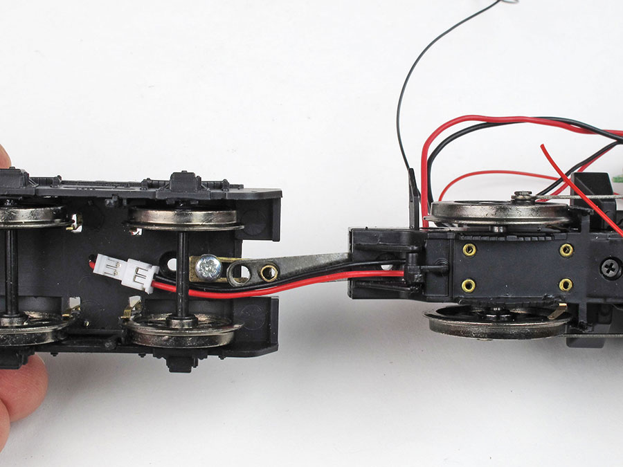 How to fit pickups to older model World Of Railways