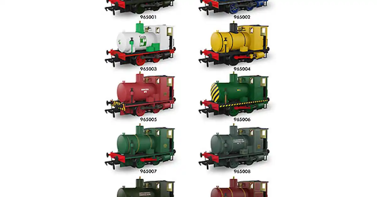 New OO Gauge Andrew Barclay 040 Fireless World Of Railways