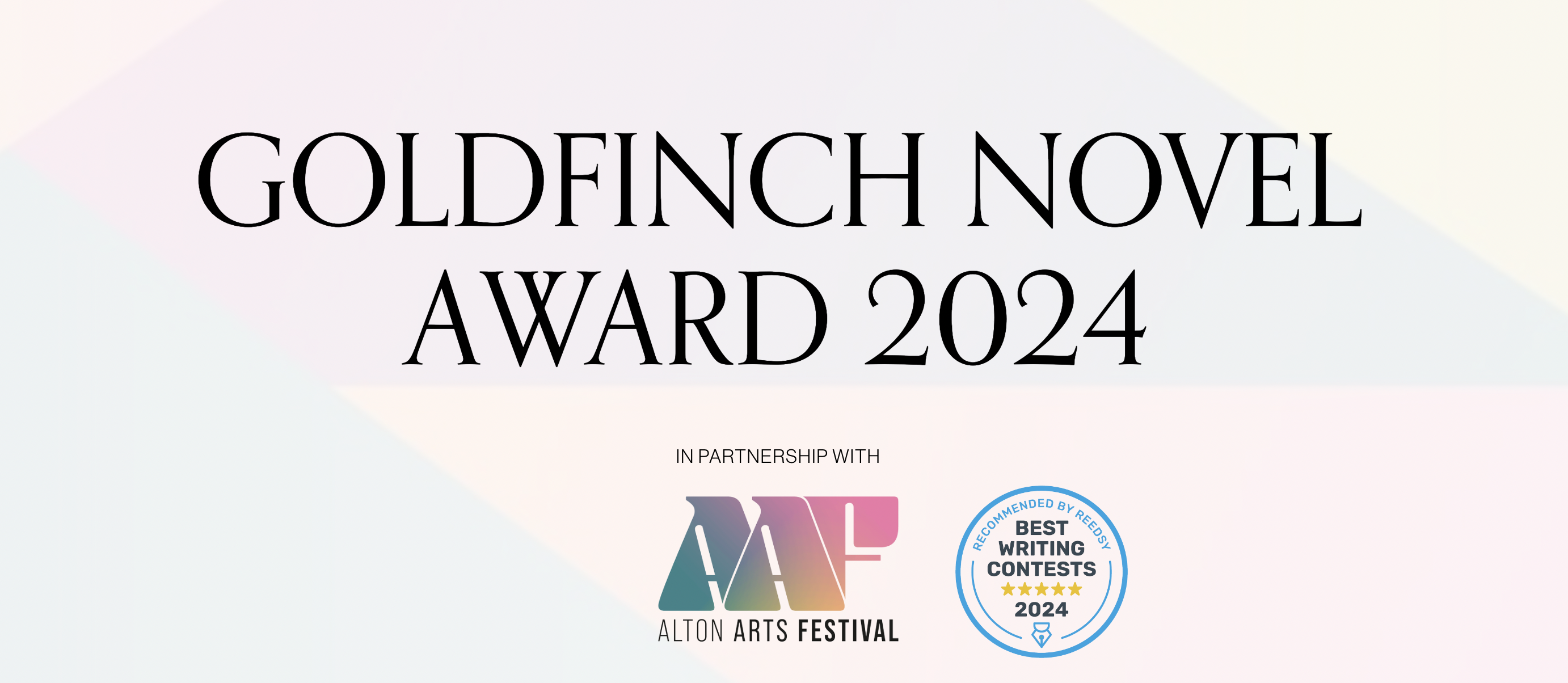 Creative writing competition Goldfinch Novel Award 2024 Writers Online